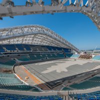 В Сочи завершили реконструкцию стадиона «Фишт»